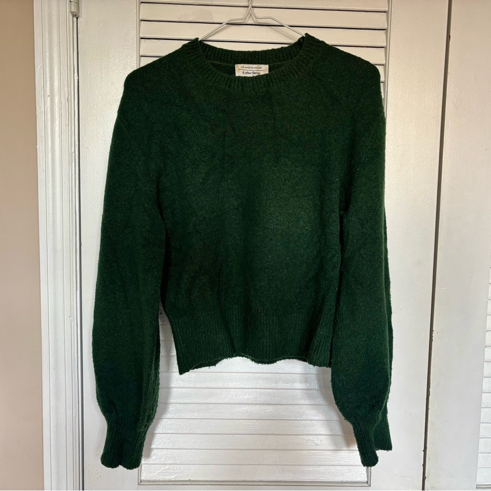 Green sweater